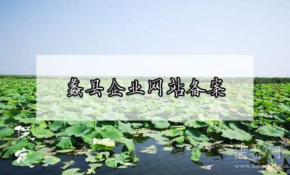 蠡县企业网站备案